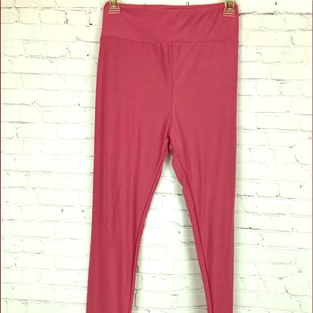 ⚡️TC butter soft Mauve LuLaRoe leggings - Picture 2 of 4